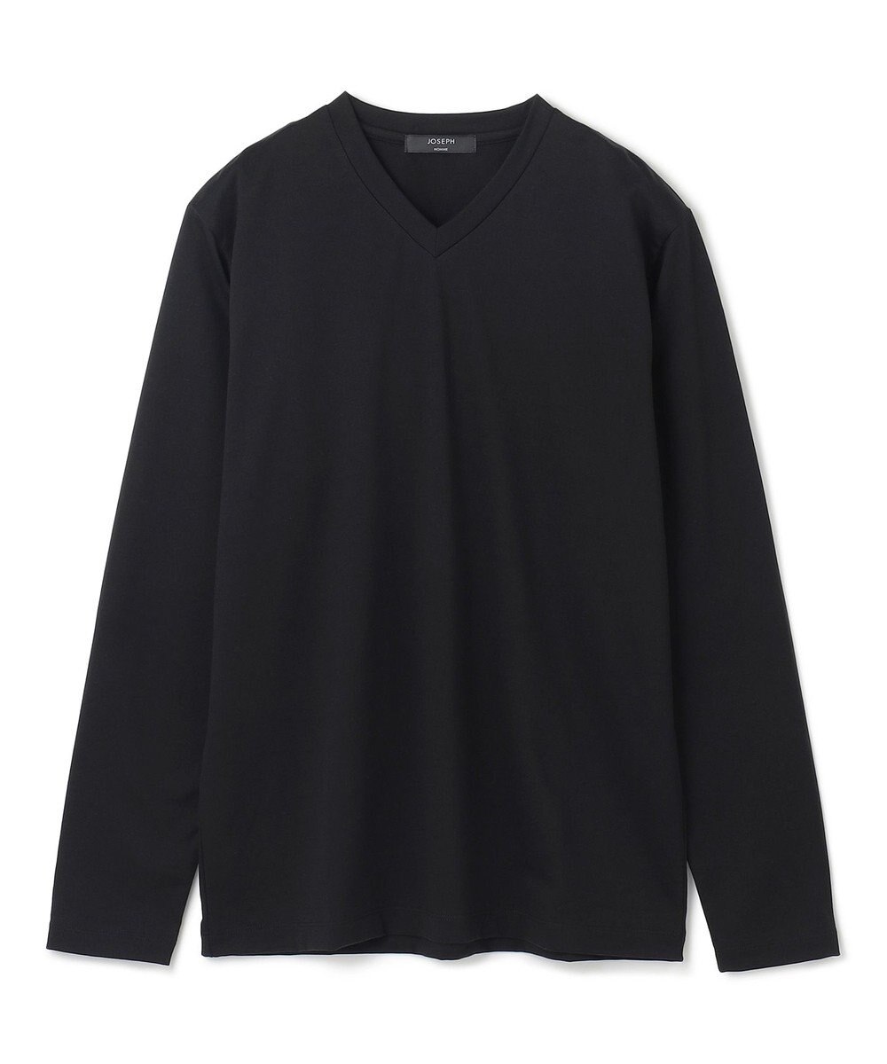 JOSEPH HOMME スビンソフトジャージー　Vネック長袖カットソー 