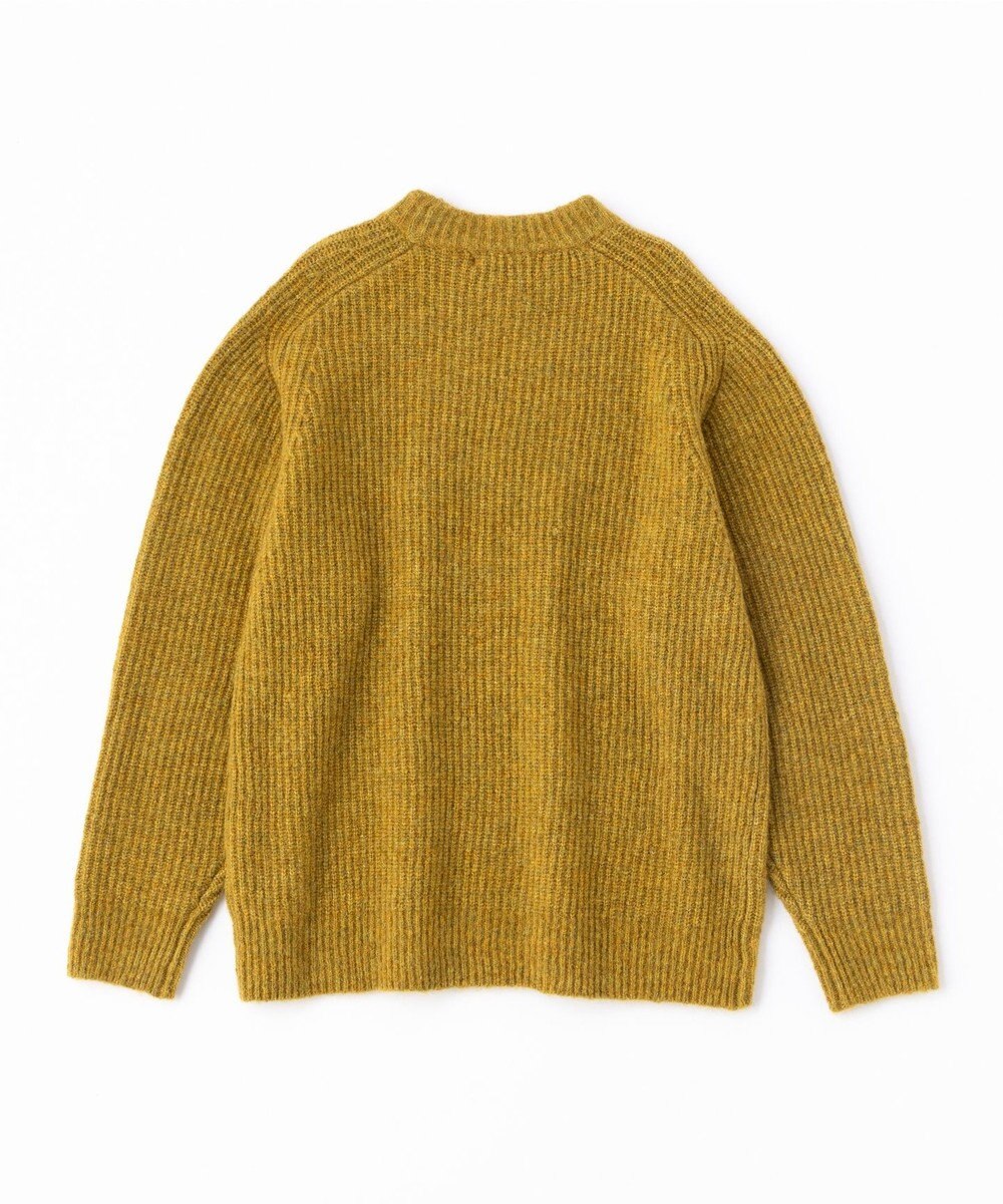 UNFILO MENS ヘアリー クルーネックニット 