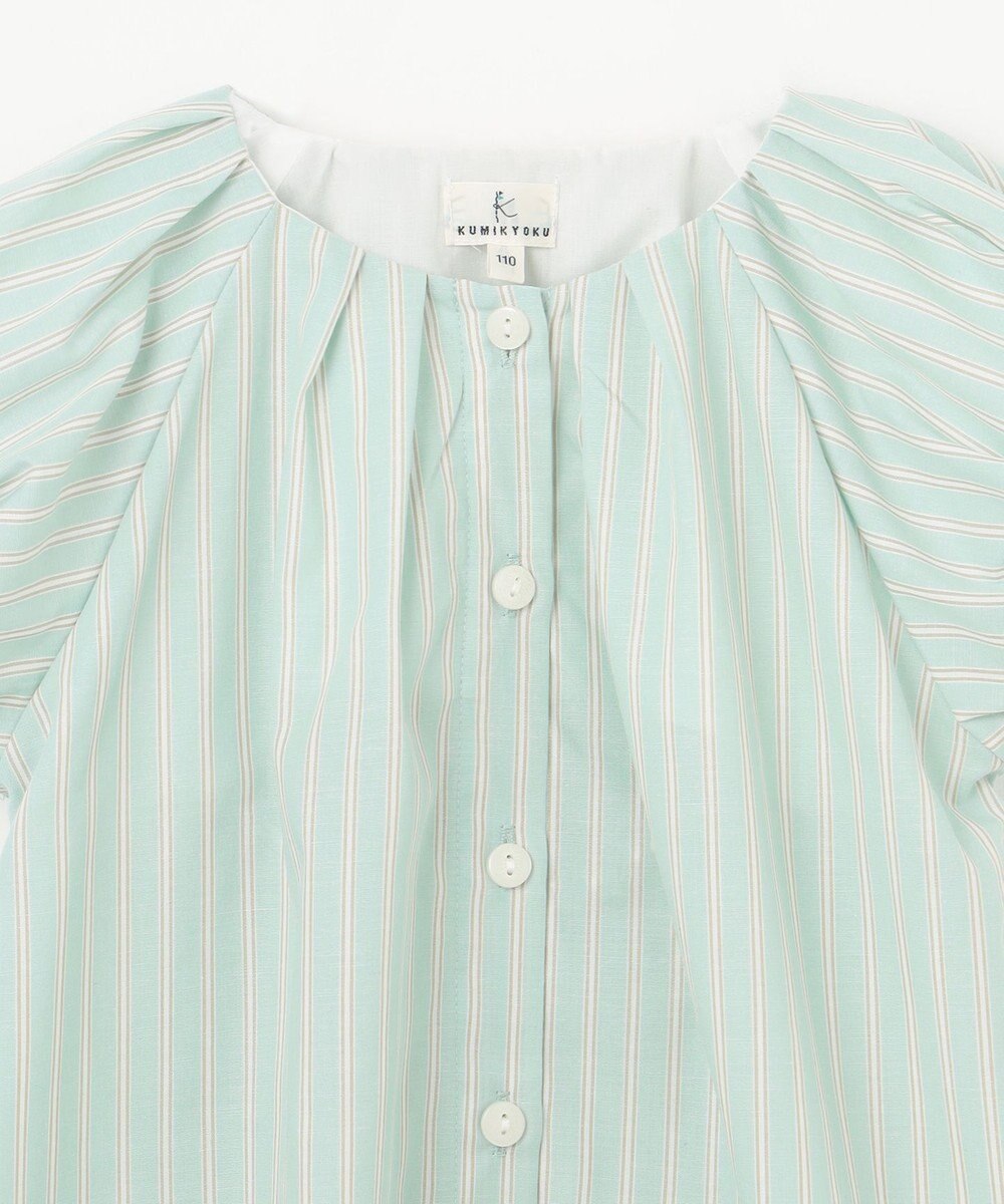 組曲 KIDS 【110-140㎝】サマーストライプ ブラウス 