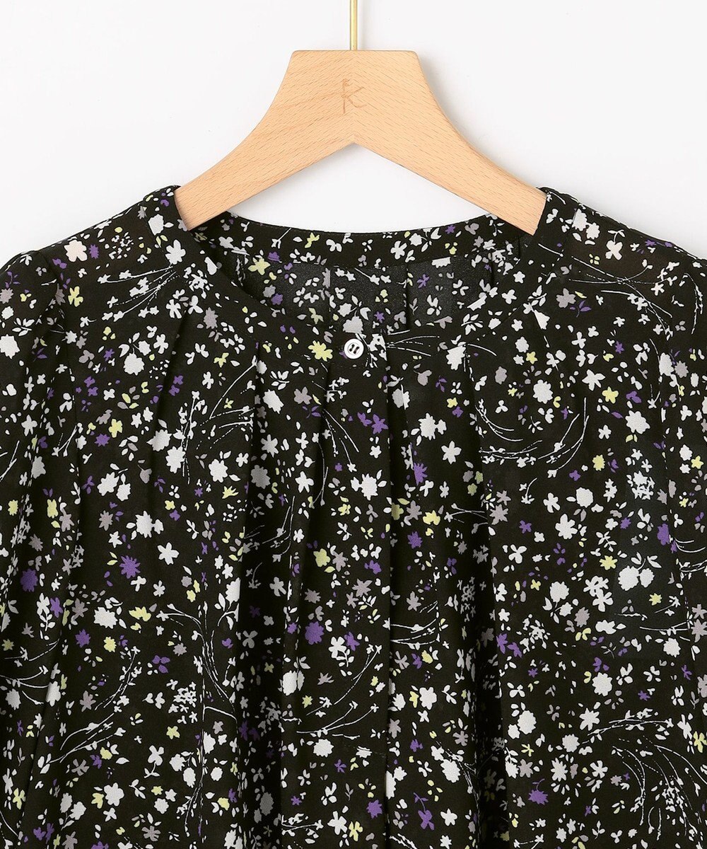 組曲 S プティフラワープリント ブラウス 