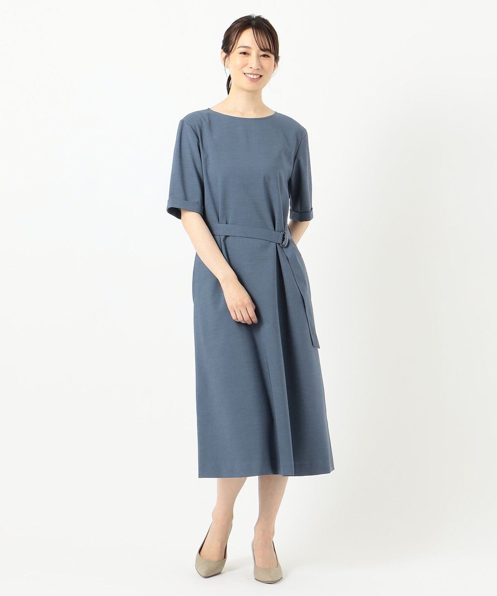 洗える】ドライタッチツイルストレッチ ワンピース / J.PRESS LADIES S