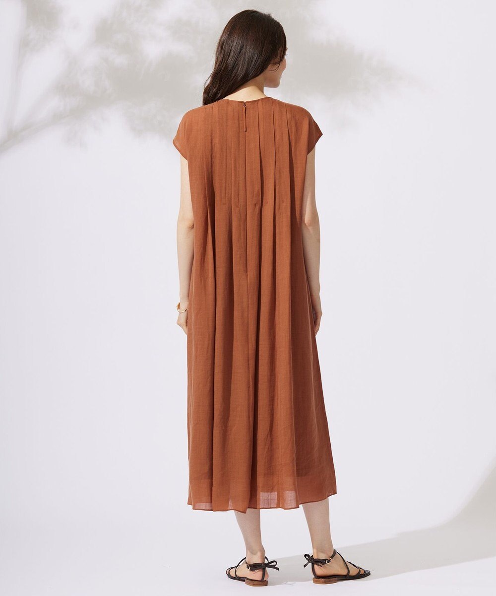 自由区 L 【カタログ掲載・接触冷感・洗える】ラミーローン ワンピース 