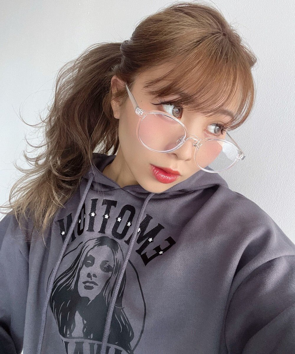 WEGO 【ユニセックス着用ITEM】ボストンフレームアイウェア 