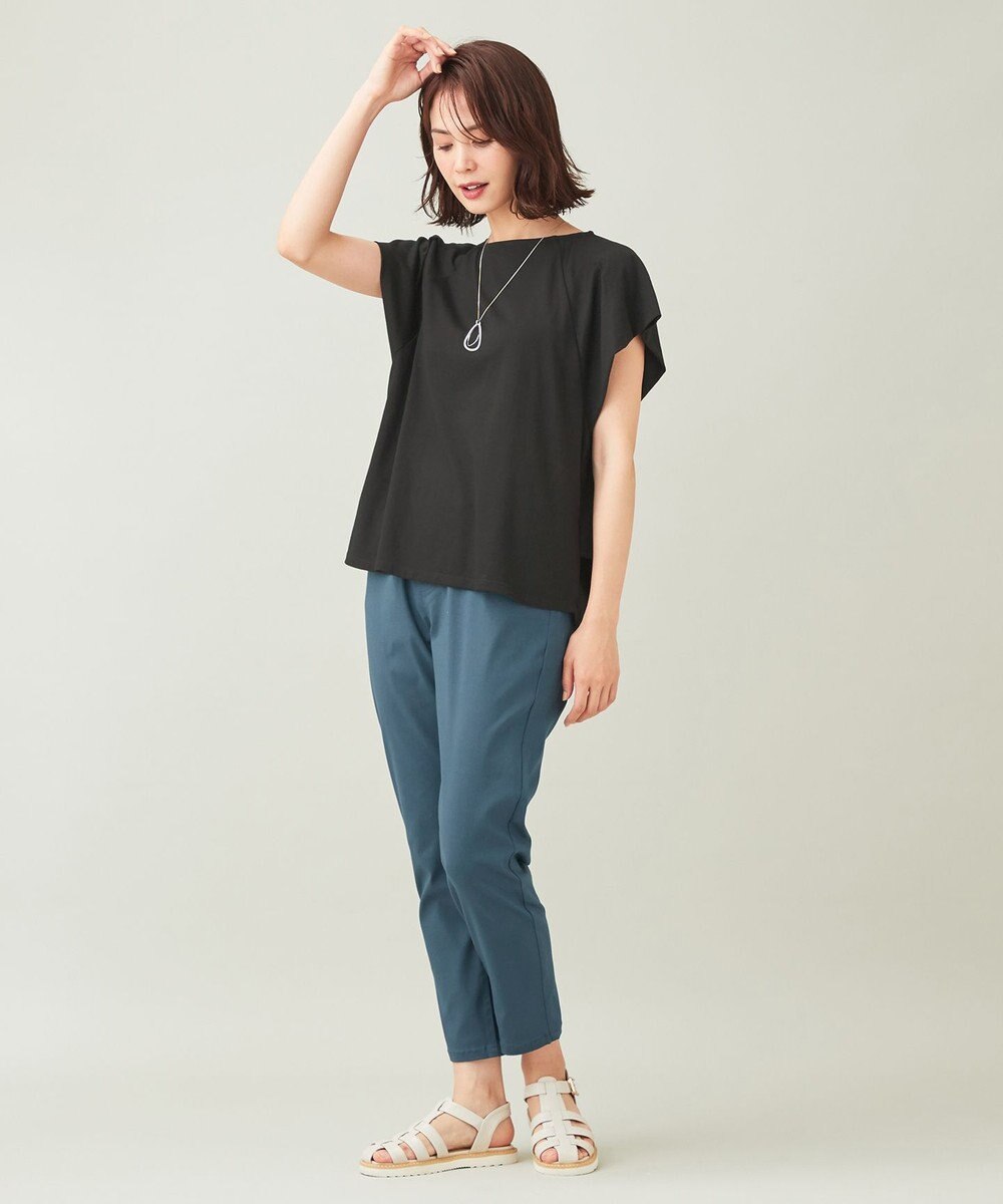 ANY 【ウエストゴム/ストレッチ/UVカット】大人の7daysデイリー パンツ 