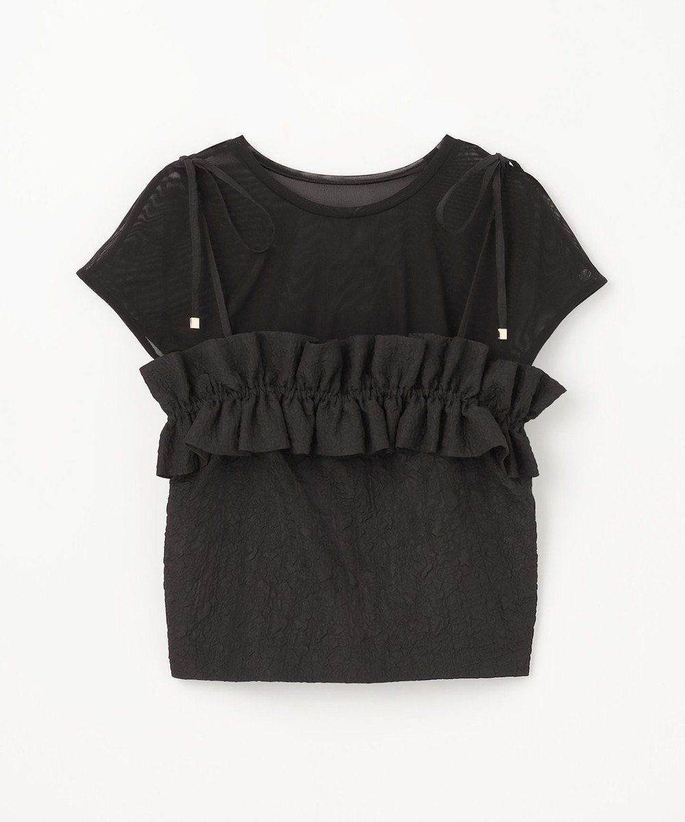 GRACE CONTINENTAL ビスチェチュールトップ 