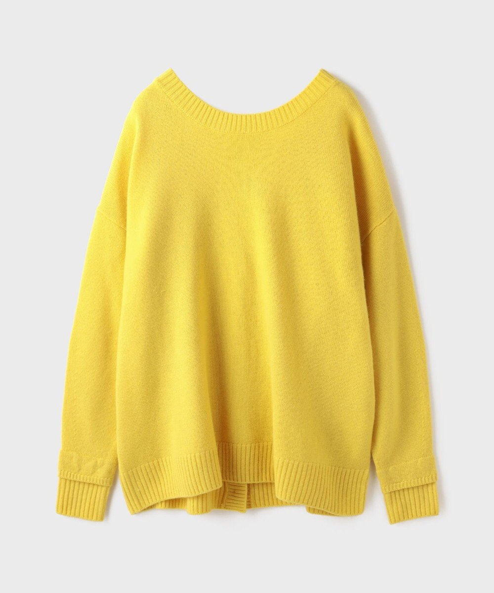 GRACE CONTINENTAL 前後2WAYニットカーディガン 