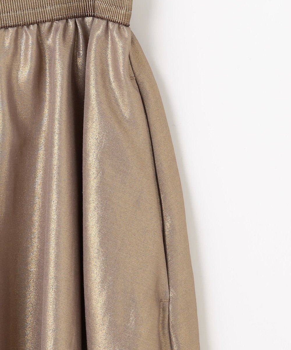 自由区 L 【カタログ掲載】シャイニーギャザー スカート 