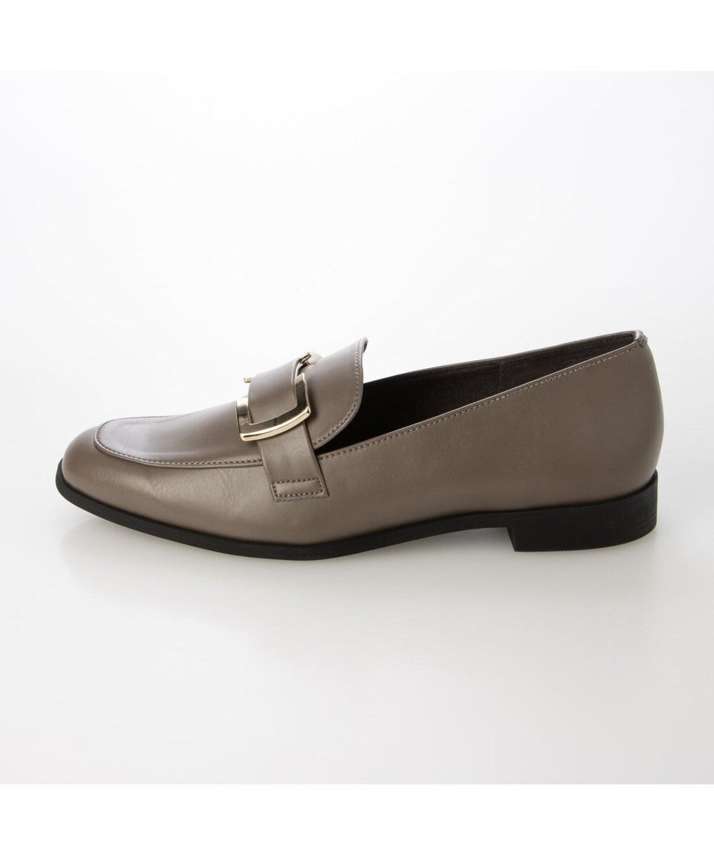 MODE ET JACOMO <carino>【レイン対応】バックルソフトスクエアトゥローファー 
