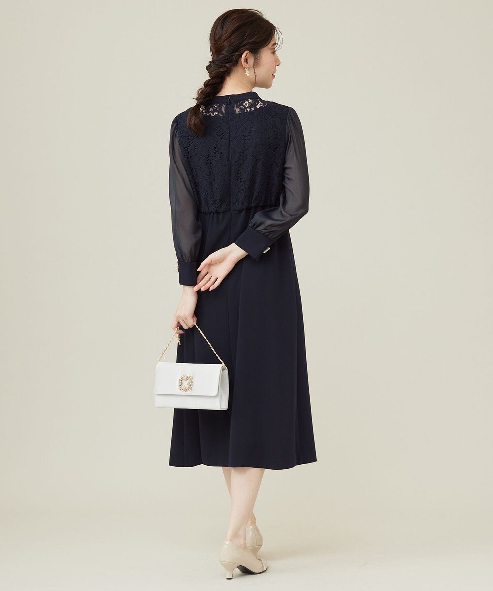 ANY SIS 【洗える】Nobleコンビ ドレス 