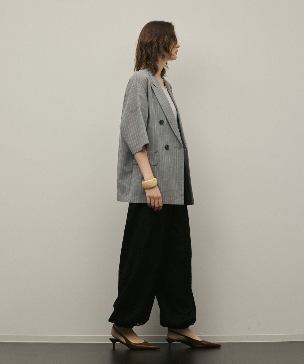 GRACE CONTINENTAL ドルマンテーラードジャケット 