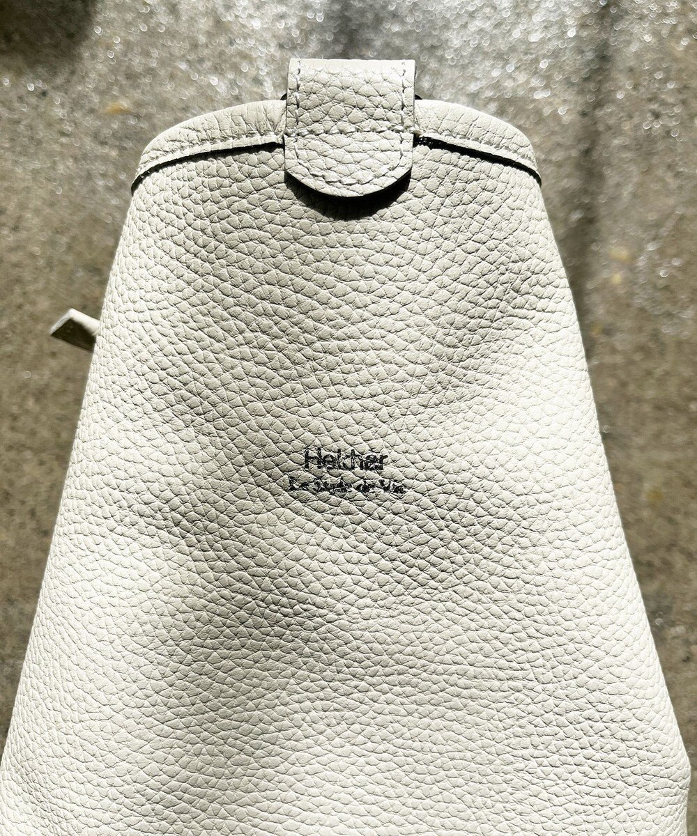 Hekhèr Le Style de Vie 【日本製 / 2WAY】シュリンクレザー ノットハンドバッグ 