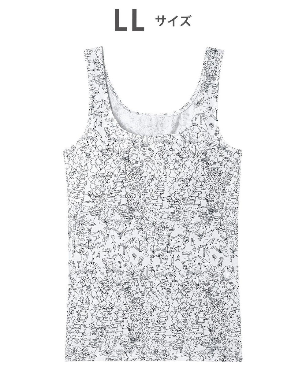 tsumori chisato SLEEP ツモリチサト インナー ノースリーブ タンクトップ ベア天竺素材(身生地) パッド付 レディース UCX410 /ワコール 