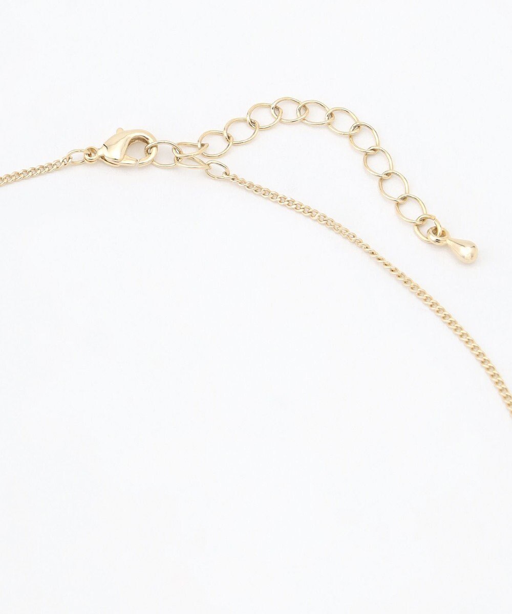 ANY SIS オーバルストーン ネックレス 