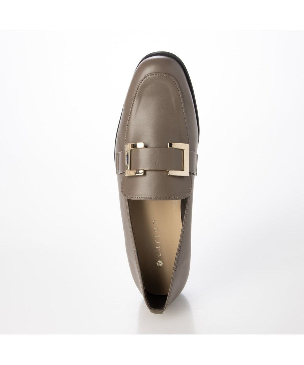 MODE ET JACOMO <carino>【レイン対応】バックルソフトスクエアトゥローファー 