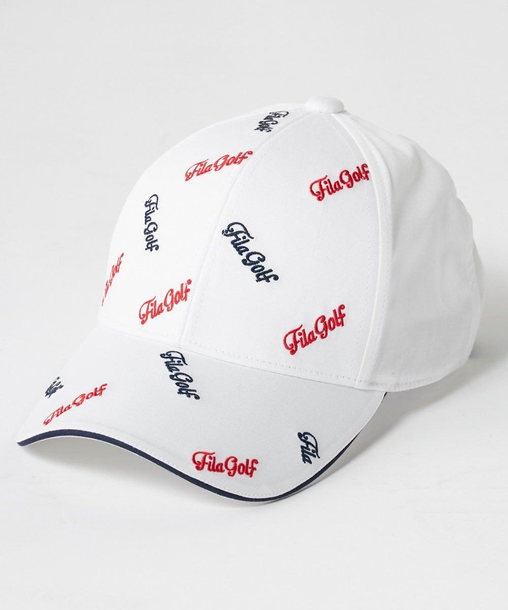 FILA GOLF／marie claire 【FILA GOLF】飛び柄刺繍キャップ 