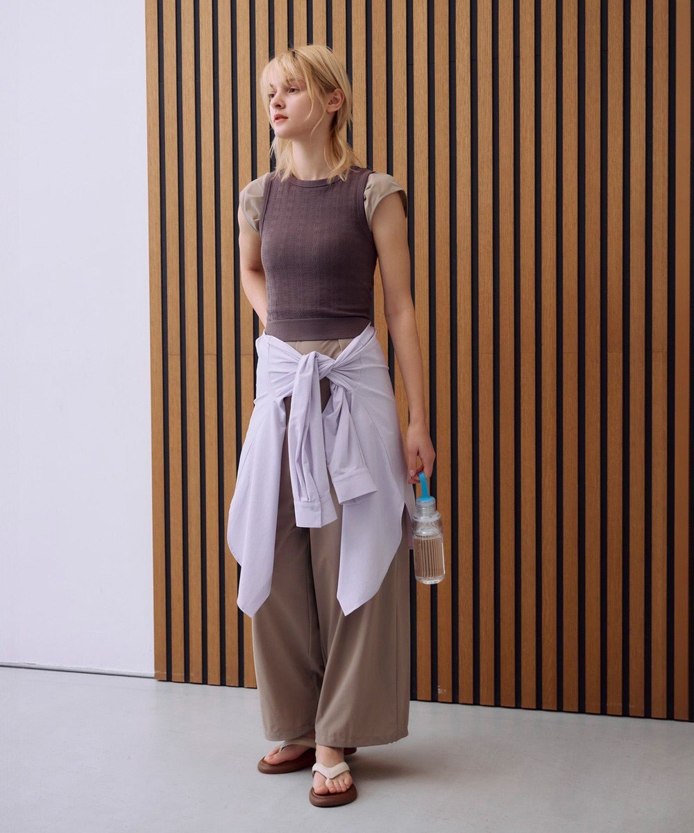 Chacott Chacott BALANCE フレンチスリーブオールインワン 