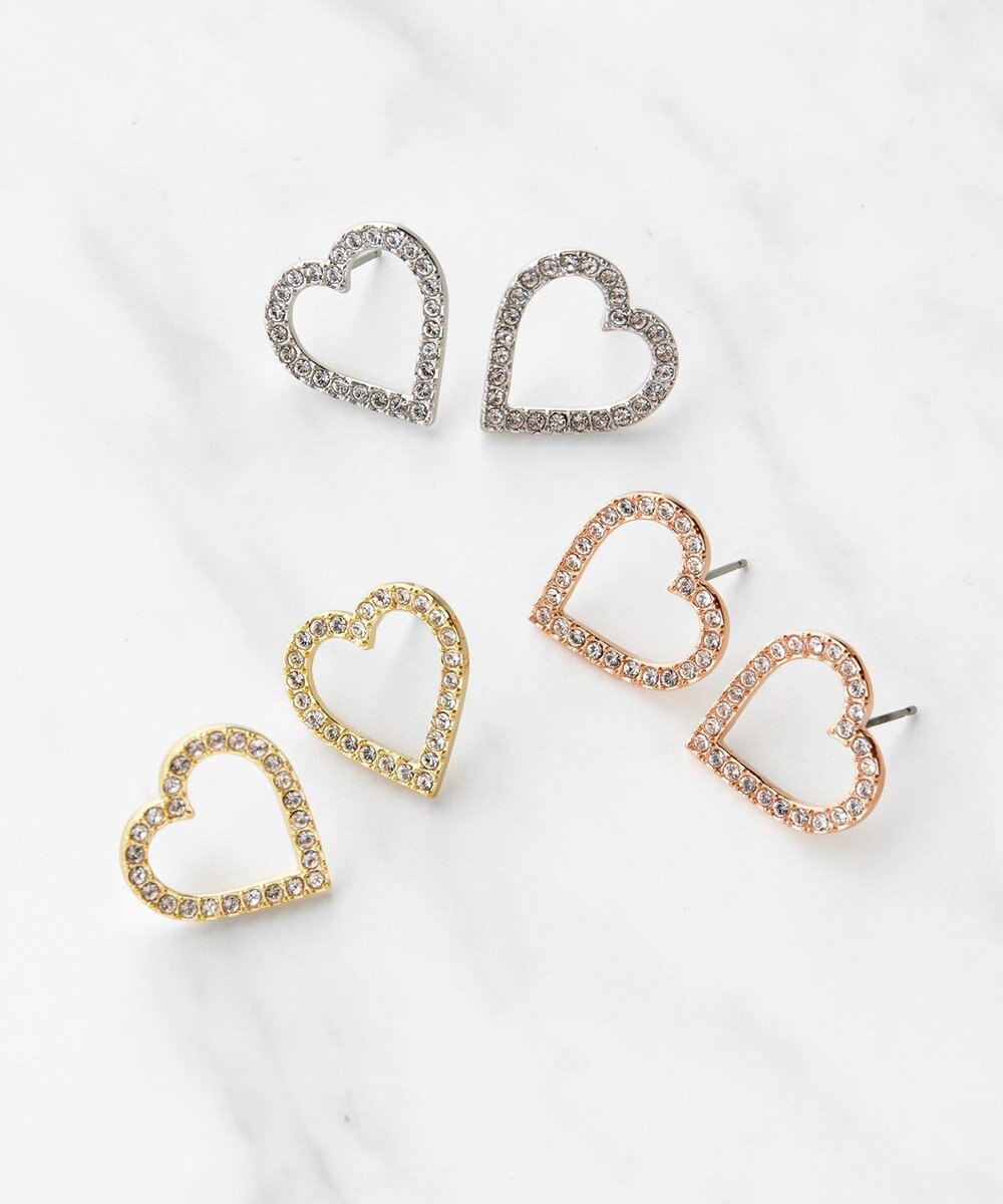 TOCCA WISH IN HEART PIERCED EARRINGS ピアス 