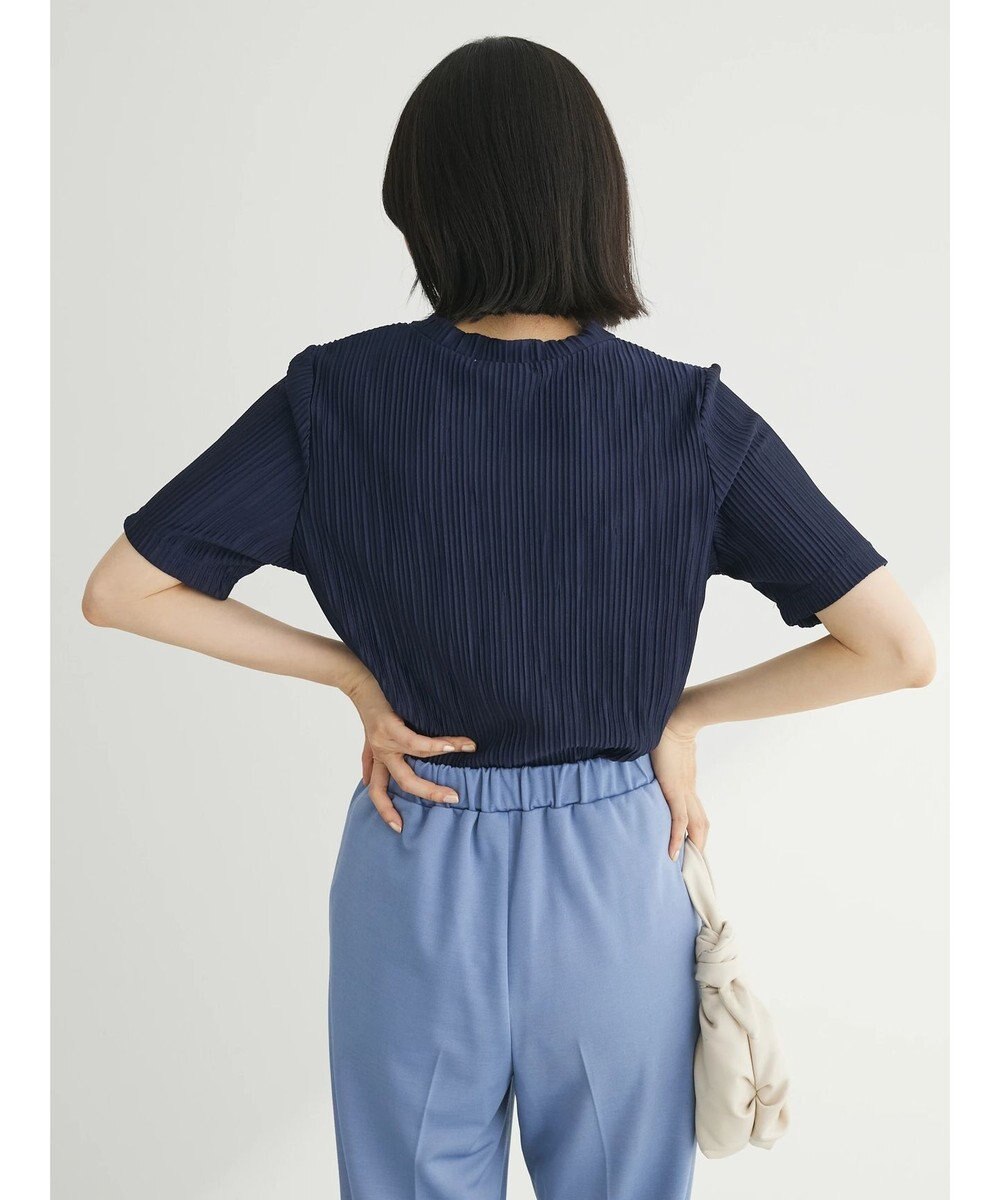 Green Parks プリーツ５分袖プルオーバー 