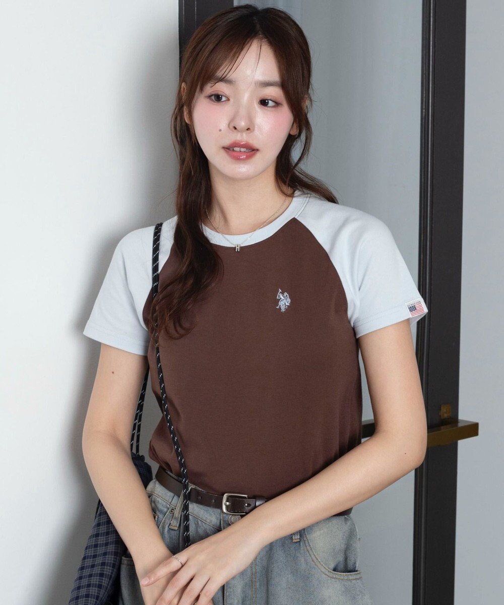 WEGO 【SMLサイズ展開】U.S. POLO ASSN.別注コンパクトTシャツ 