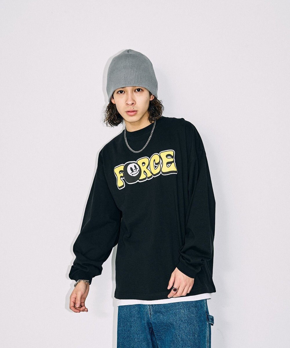 WEGO 【SETITEM】アクセ付きグラフィックロンT 