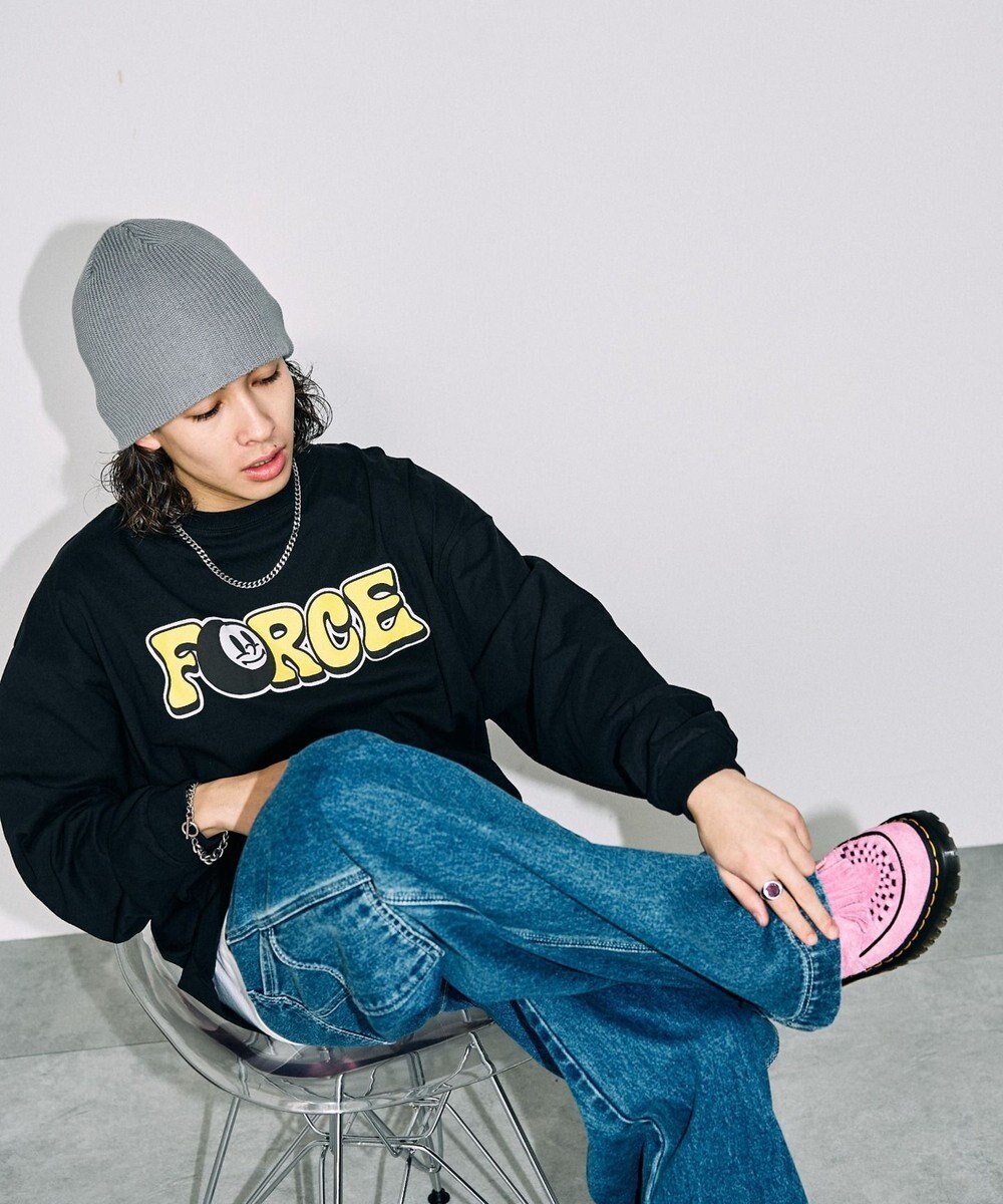 WEGO 【SETITEM】アクセ付きグラフィックロンT 