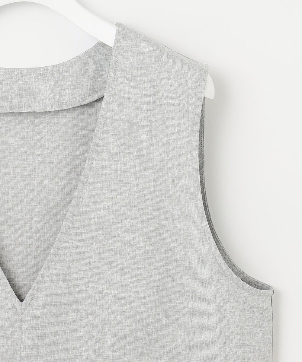 Feroux リネンライクVネック ベスト 