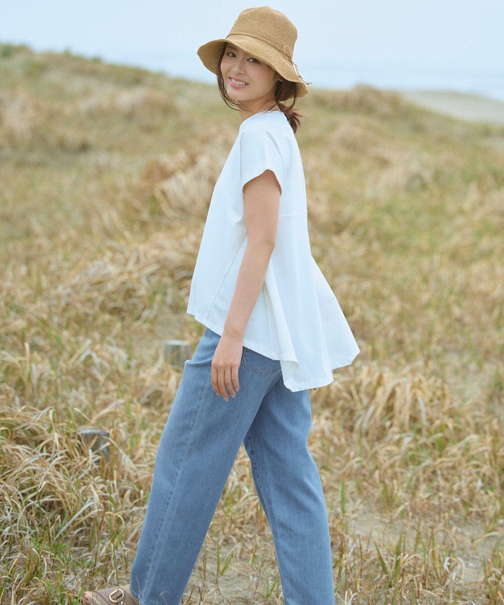 ANY L 【洗濯機可能/ストレッチ】ライトウェイトデニム 