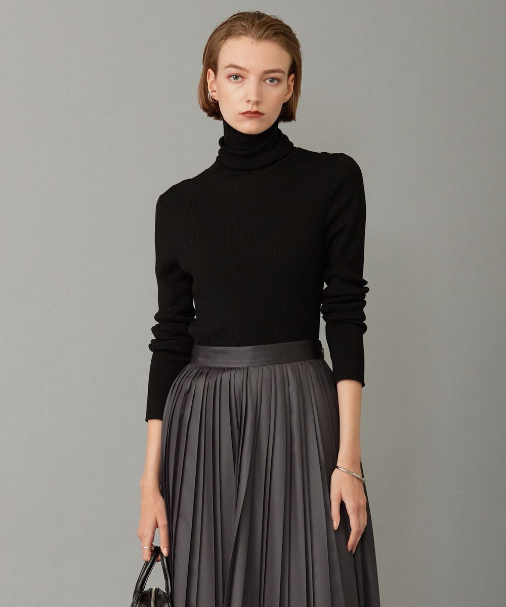 ICB 【新色追加・WEB限定カラーあり】エクストラファインメリノ タートルネックプルオーバー 