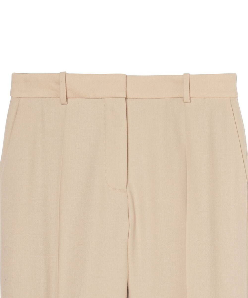 JOSEPH ライトフランネル　スリムストレートトラウザーズ 