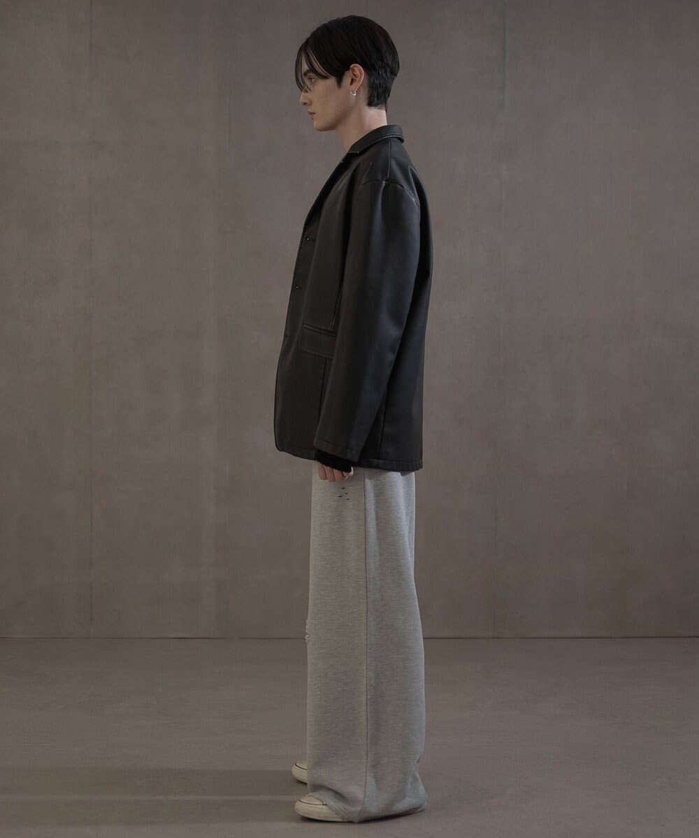 WEGO PUシングルテーラードジャケット 