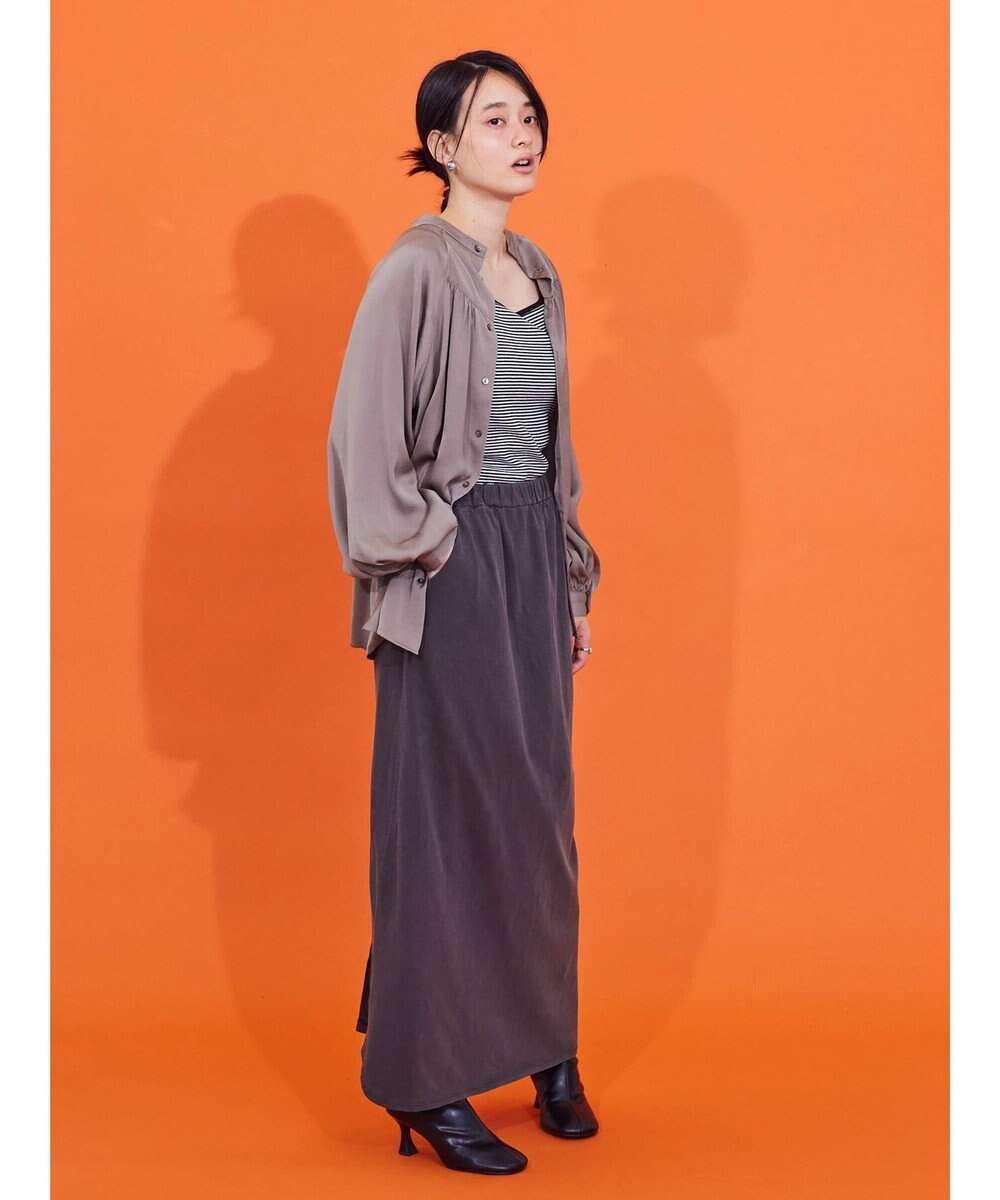 AMERICAN HOLIC ピグメント加工タイトカットスカート 