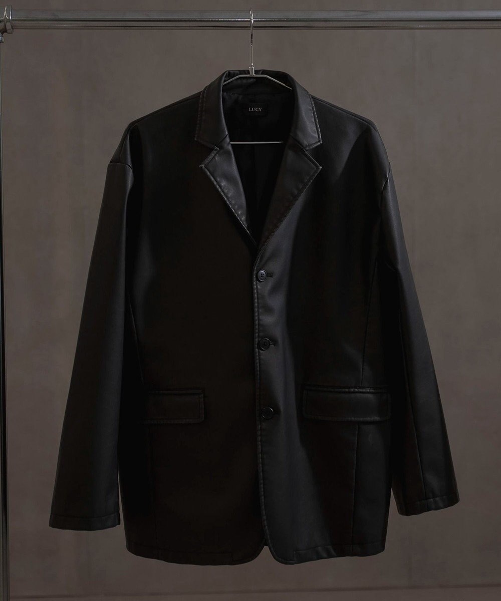 WEGO PUシングルテーラードジャケット 