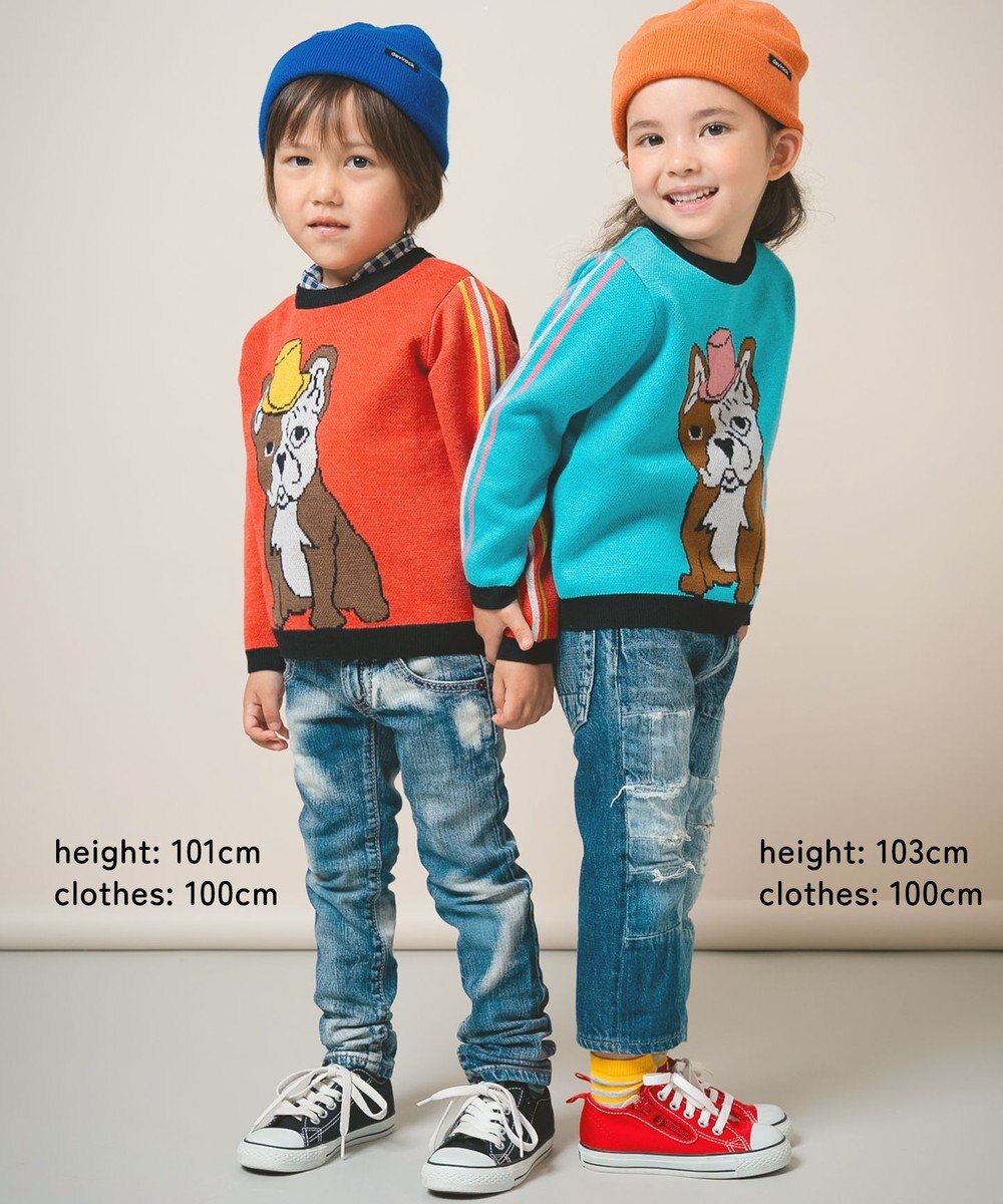 ami amie 【UNISEX】紳士のフレブルプルオーバー145cm 