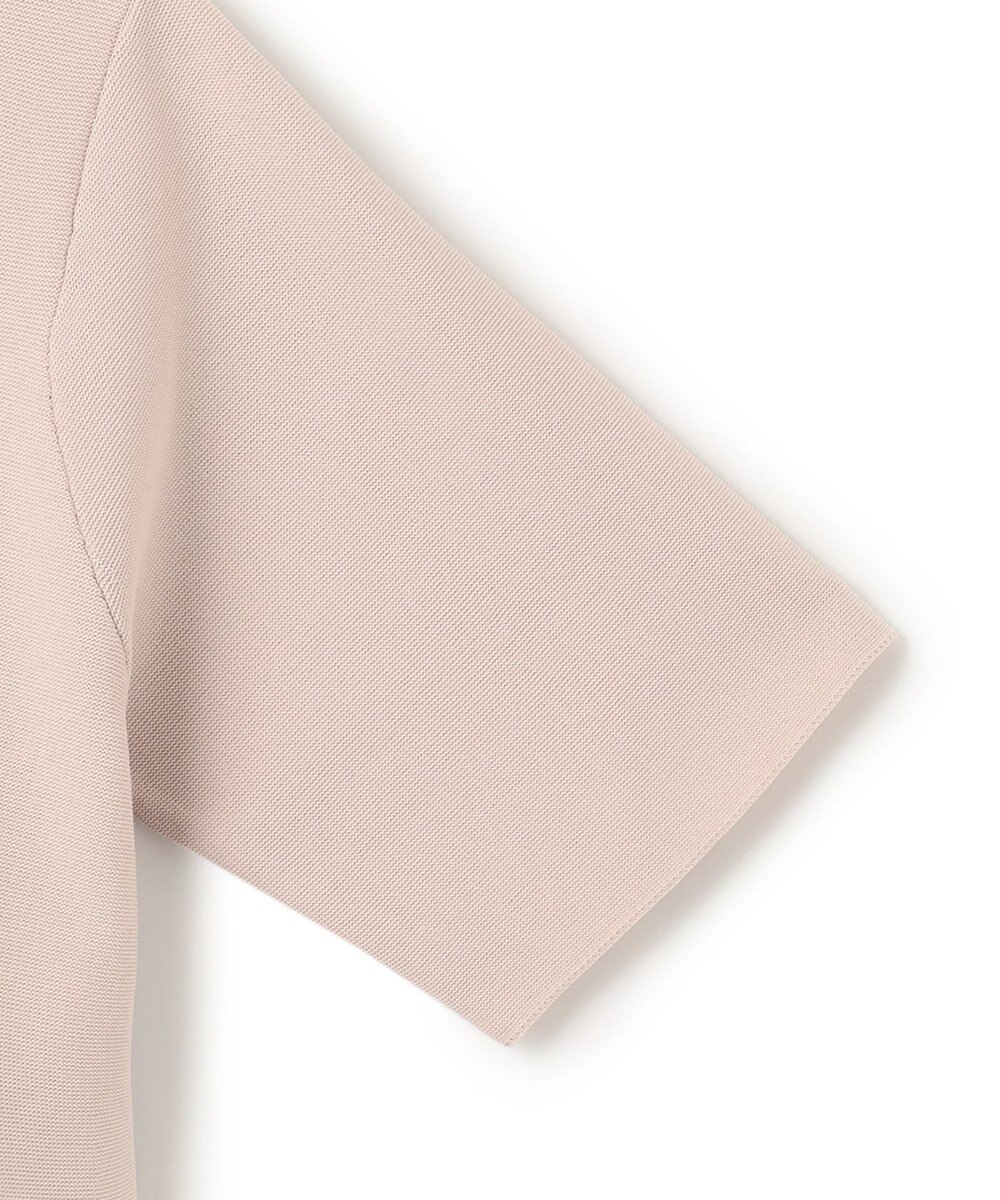 UNFILO ハーフスリーブ ペプラムニット 