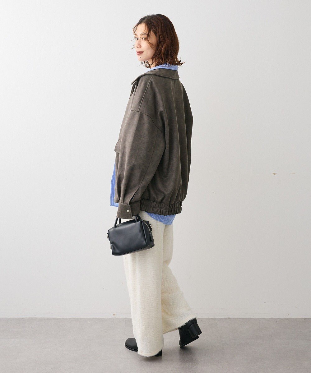 Green Parks ・ＥＬＥＮＣＡＲＥ　ＤＵＥ　スエードポンチブルゾン 