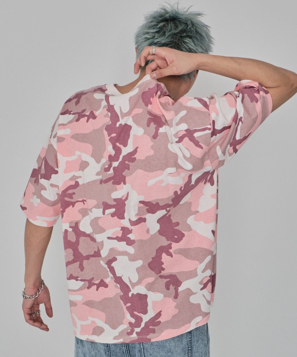 WEGO 【ユニセックス着用ITEM/MLサイズ展開】カモフラグラフィックT（SS） 