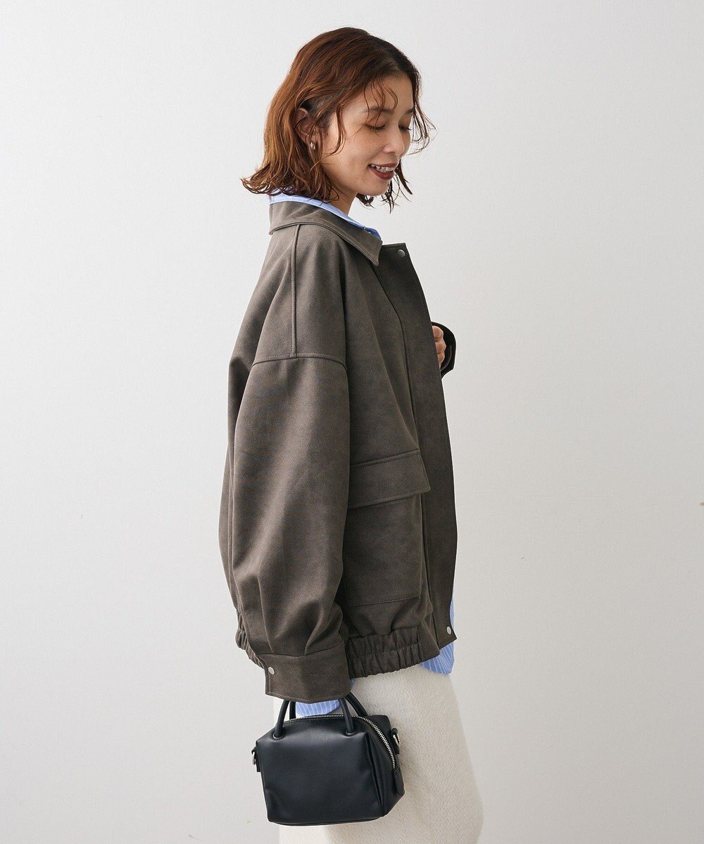 Green Parks ・ＥＬＥＮＣＡＲＥ　ＤＵＥ　スエードポンチブルゾン 