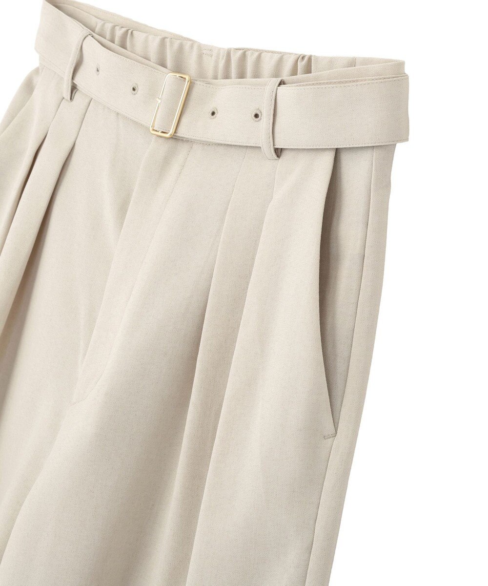 earth music&ecology 【予約】アソートツータックベルトパンツ 