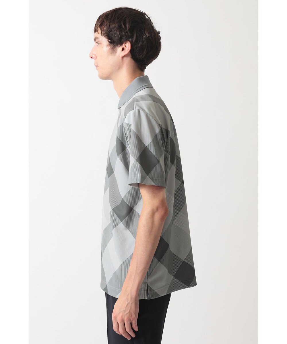 DAKS メガチェック カノコポロシャツ 