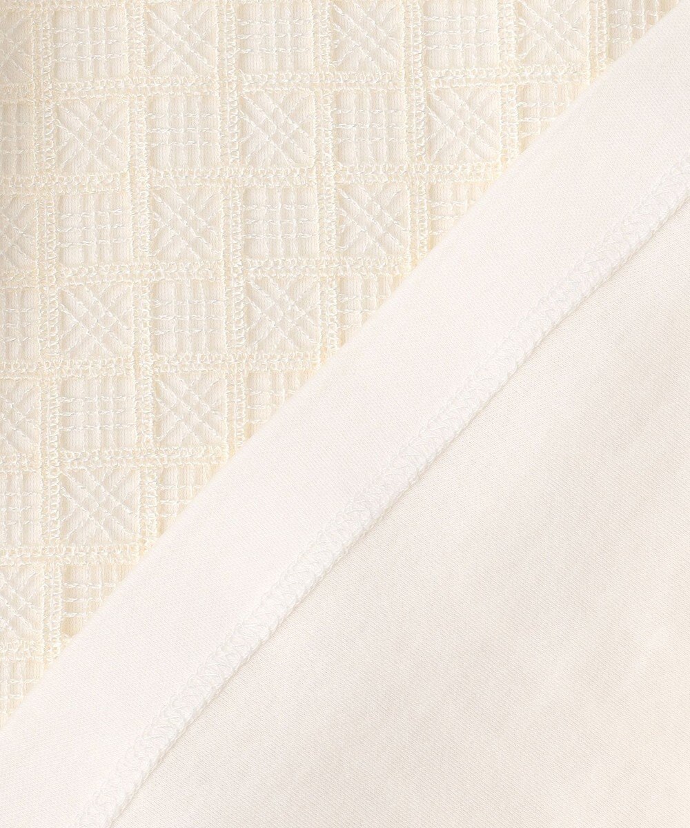 J.PRESS LADIES L レースコンビ カットソー 