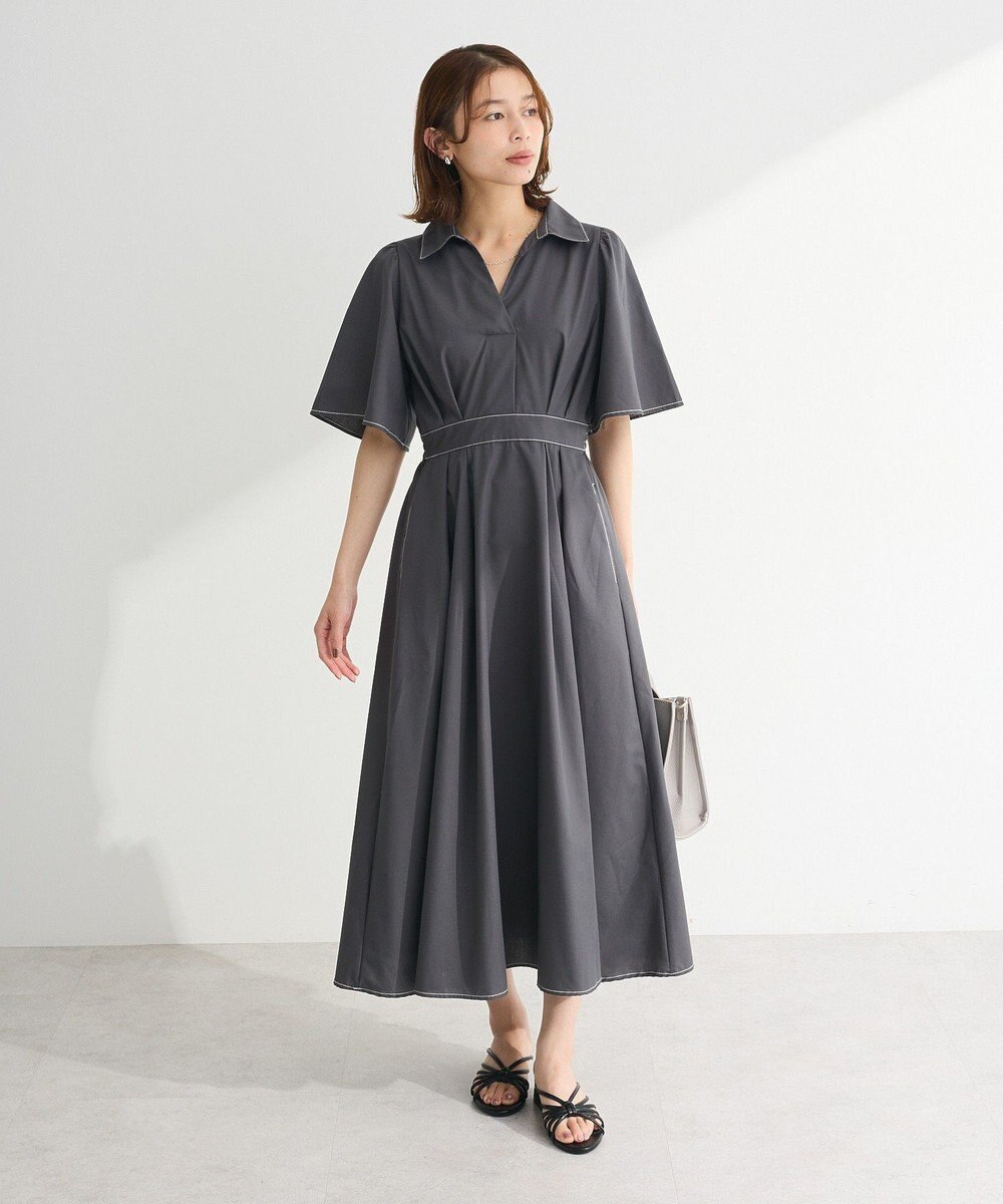 Green Parks ・ＥＬＥＮＣＡＲＥ　ＤＵＥ　スキッパーワンピース 