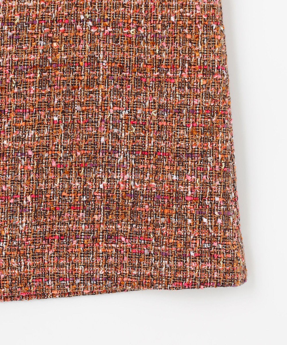 自由区 ラメノットファンシーツイード スカート 