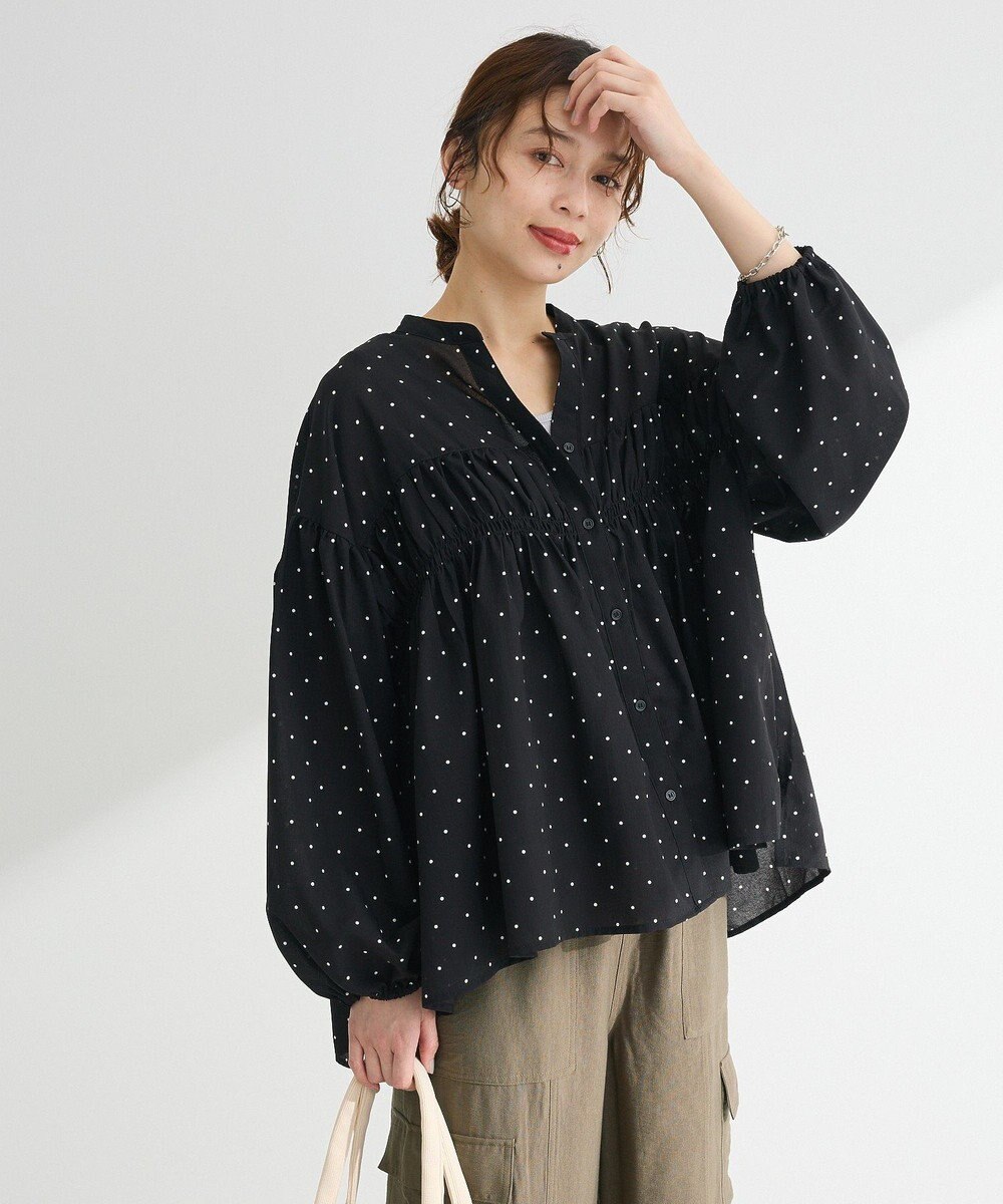 Green Parks シャーリングスキッパーシャツ 