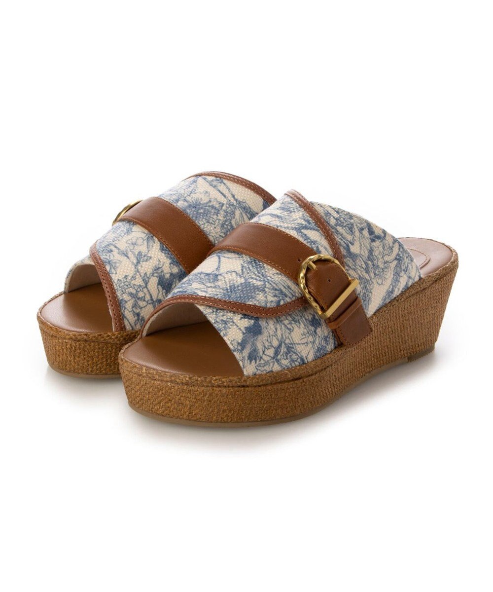 ing <ing>バックルデザインミュールサンダル 