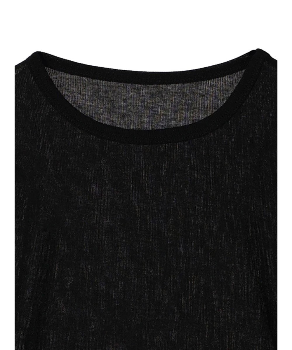 earth music&ecology チュールビジュープルオーバー 