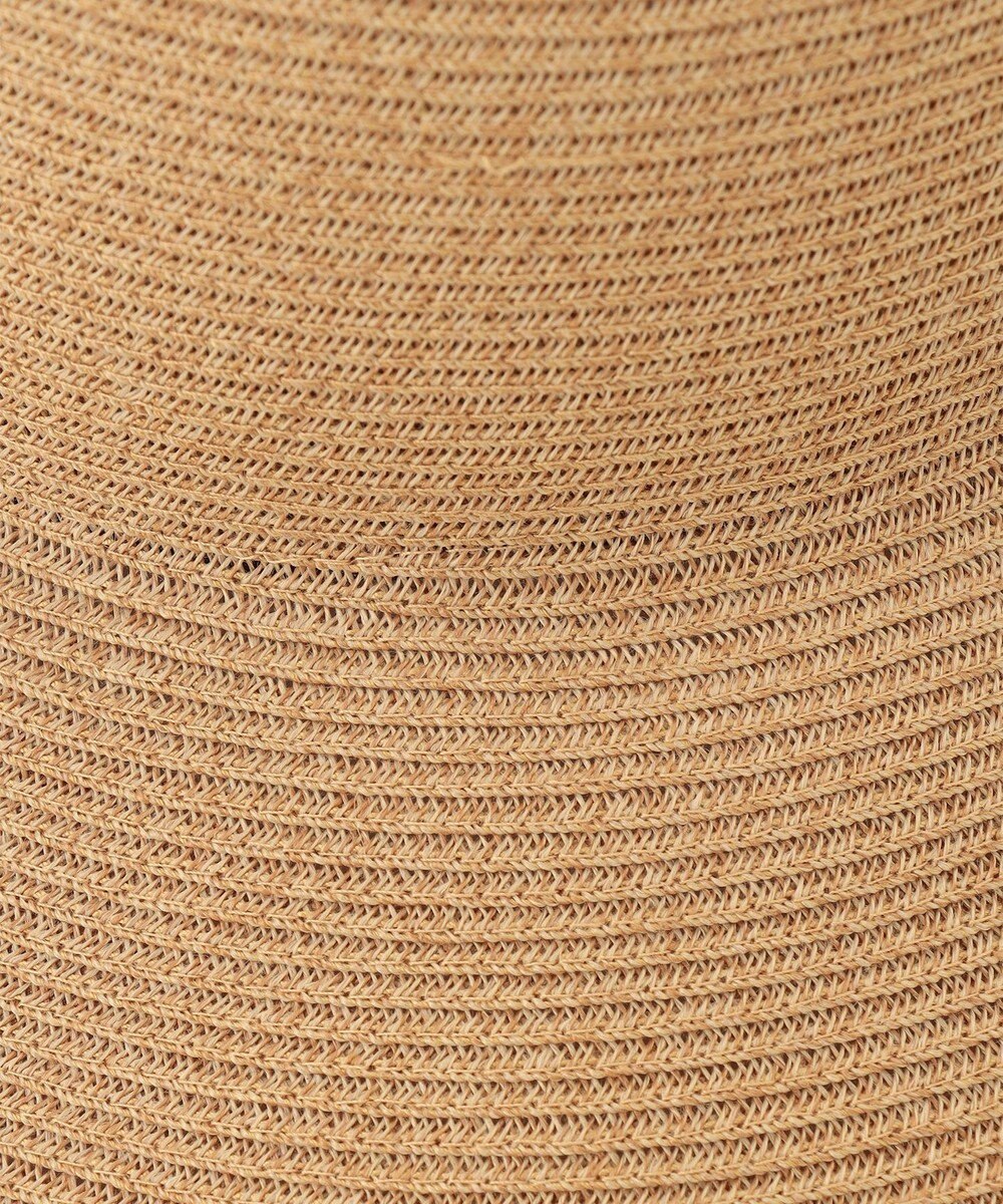 #Newans 【UVカット/洗える/折り畳み可能】ビッグリボンストローハット 