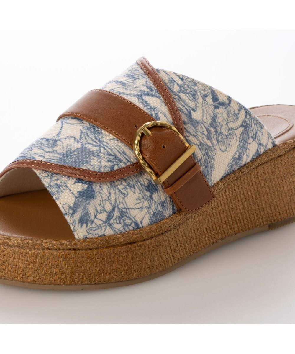 ing <ing>バックルデザインミュールサンダル 