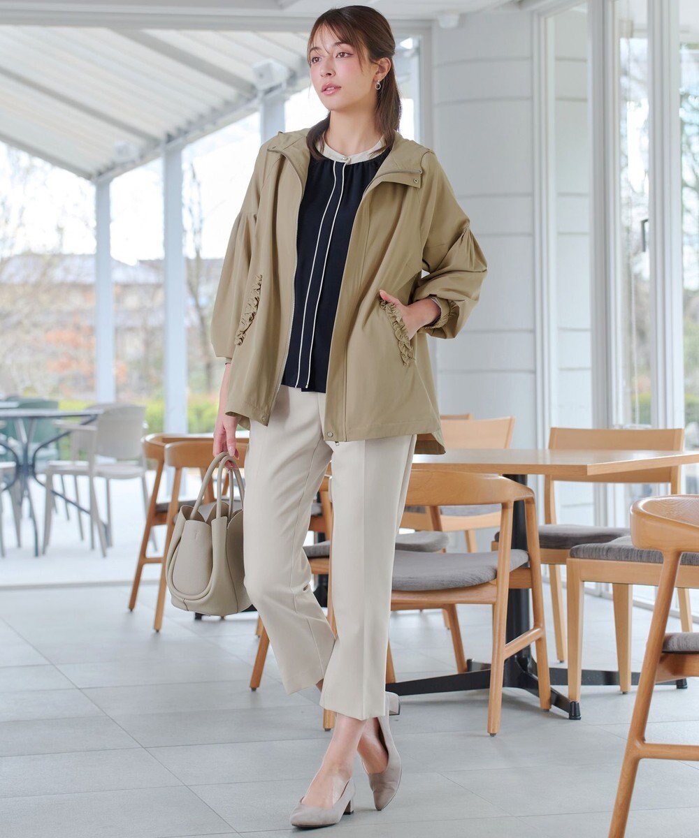 Tiaclasse ボリュームスリーブマウンテンフーディー 