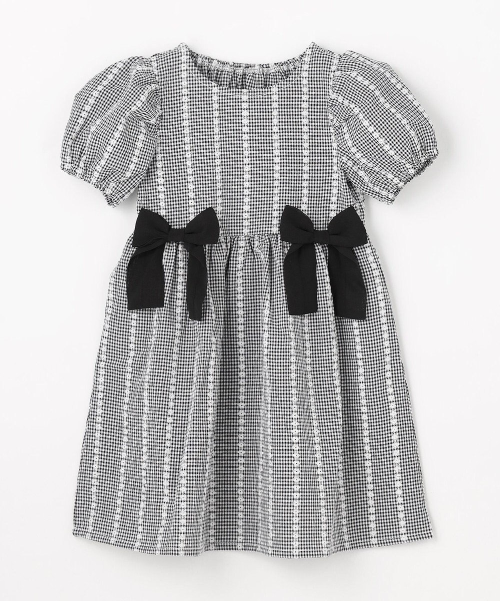 ANY KIDS 【洗濯機可能】サッカー ストライプワンピース 