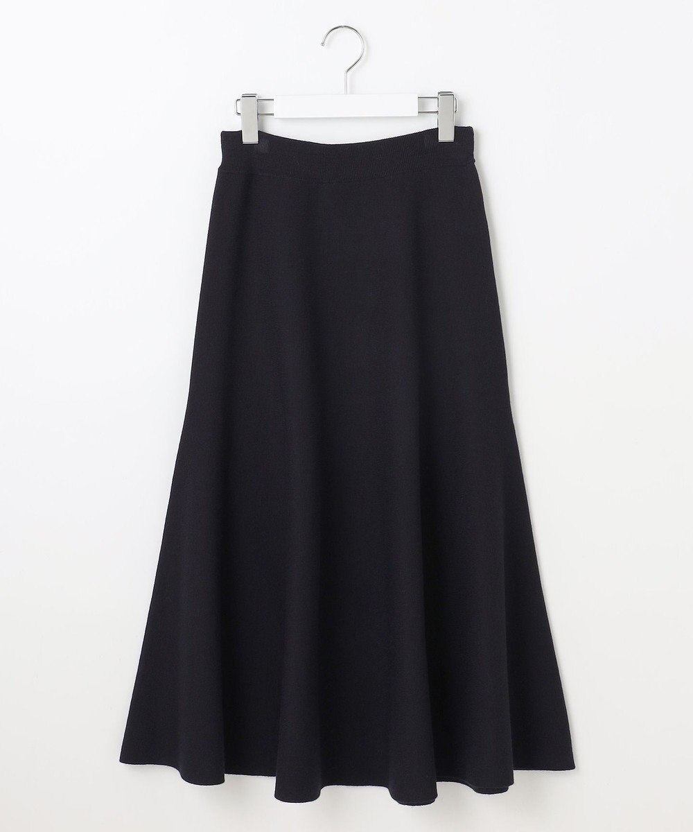 自由区 S 【カタログ掲載】ウールミラノニットフレア スカート 